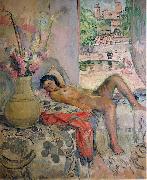 Nude portrait by Henri Lebasque, oil on canvas. Courtesy of The Athenaeum